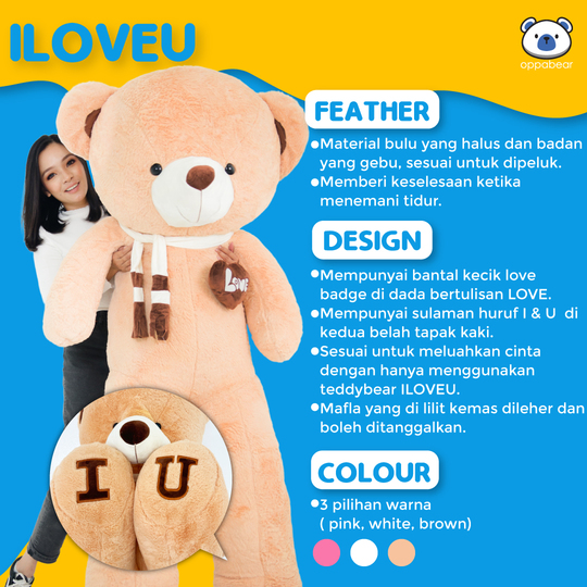 teddy bear iloveu