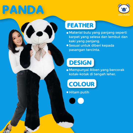 teddy bear panda